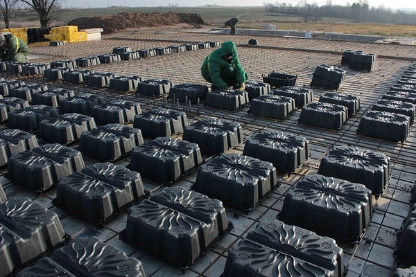 QUÁ TRÌNH THI CÔNG SÀN NEVO - GIẢI PHÁP XANH TRONG XÂY DỰNG