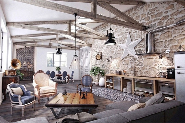 PHONG CÁCH THIẾT KẾ RUSTIC CÙNG 5 ĐẶC TRƯNG NỔI BẬT