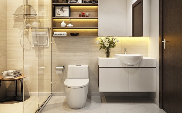 THIẾT KẾ PHÒNG TẮM 4M2 RỘNG RÃI KHÔNG PHẢI AI CŨNG BIẾT