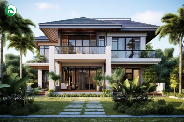 THIẾT KẾ NHÀ ĐẸP 2 TẦNG CUỐN HÚT NHẤT NĂM 2024