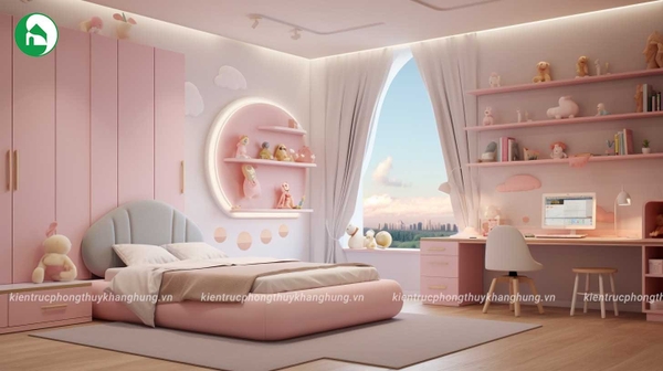 MẪU GIƯỜNG NGỦ ĐẸP CHO BÉ GÁI, XU HƯỚNG THIẾT KẾ 2024