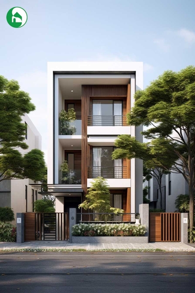 NHÀ PHỐ HIỆN ĐẠI ĐẲNG CẤP - XU HƯỚNG THIẾT KẾ NHÀ PHỐ 2024