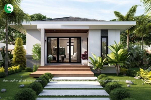 NHÀ VƯỜN 1 TẦNG MẶT TIỀN 9-10M ĐẸP MÊ LY