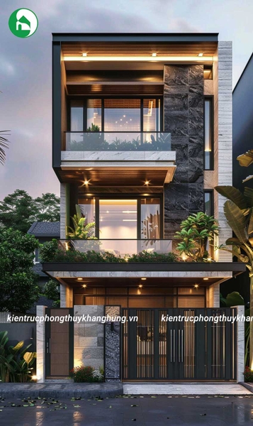 MẪU NHÀ ỐNG 3 TẦNG MẶT TIỀN 5M HIỆN ĐẠI SANG TRỌNG