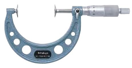 Panme cơ đầu đĩa đo bước răng Mitutoyo 123-103 ( 50-75mm )