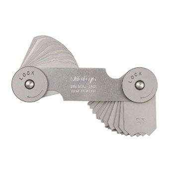 Bộ dưỡng đo bán kính Mitutoyo 186-902 0.5-13mm (26 lá)
