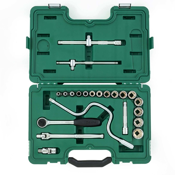 Bộ đầu cờ lê S.A.E SATA 1/2inch 1 bộ 22 cái 09088