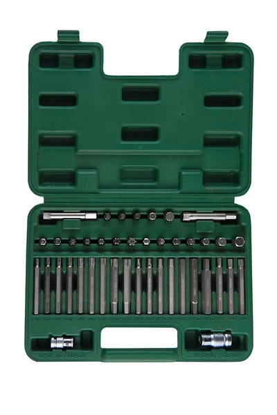 Bộ dầu tua vít chuôi lục giác 8mm 42 chi tiết SATA 09327