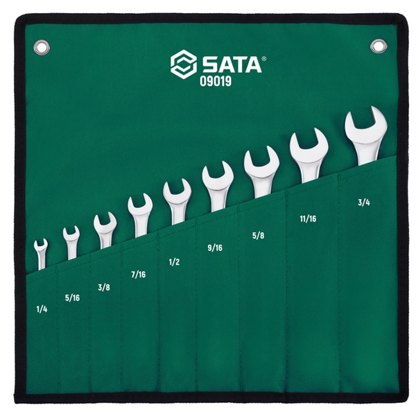 Bộ cờ lê 2 đầu FP S.A.E SATA 1 bộ 9 cái 09019
