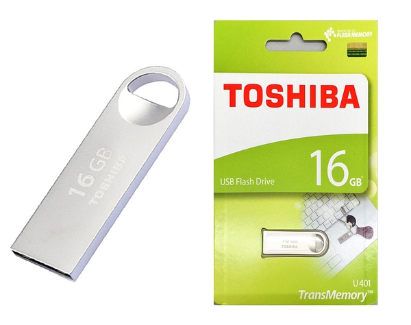USB Toshiba nhôm nguyên khối 16GB U401