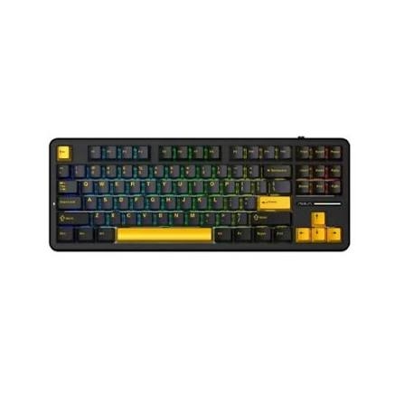 AULA F87 BÀN PHÍM CƠ GAMING 3 MODE (Phiên bản Đen+Xanh đậm+Cam/ Greywood V3 Switch)