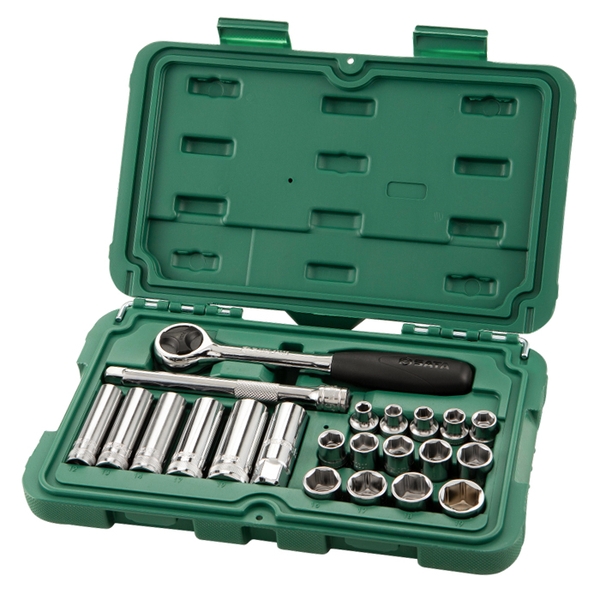 Bộ đầu cờ lê SATA 1/4inch 1 bộ 22 cái 09524