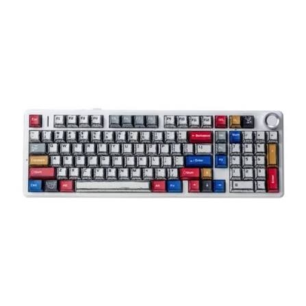AULA F99 PRO BÀN PHÍM CƠ GAMING 3 MODE (Phiên bản Có núm xoay/ Màu comic/ Star Vector switch)
