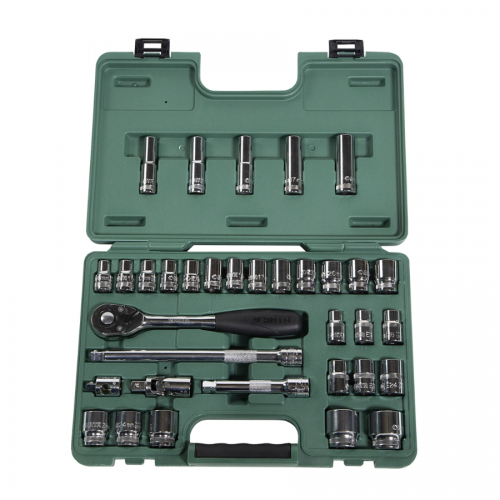 Bộ đầu tuýp 1/2 inch 34 chi tiết SATA 09945