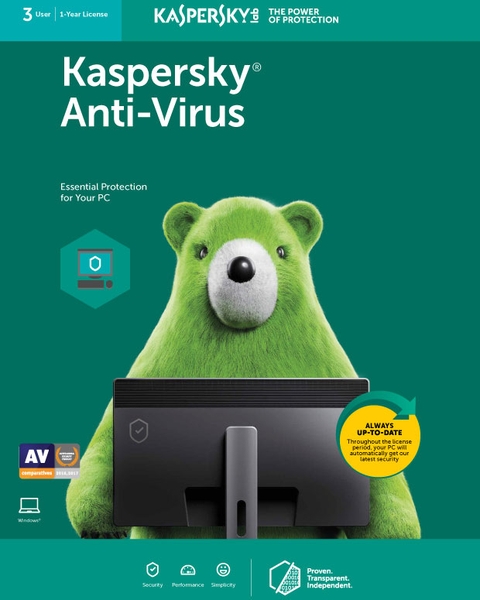 Kaspersky Anti-virus (3 User)