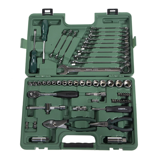 Bộ Dụng Cụ Cầm Tay 60 Chi Tiết SATA 09942