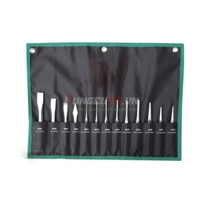 Bộ mũi đột và đục 13 chi tiết SATA 09164