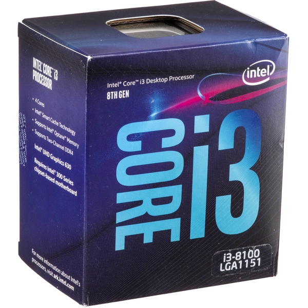 CPU Intel Core i3-8100