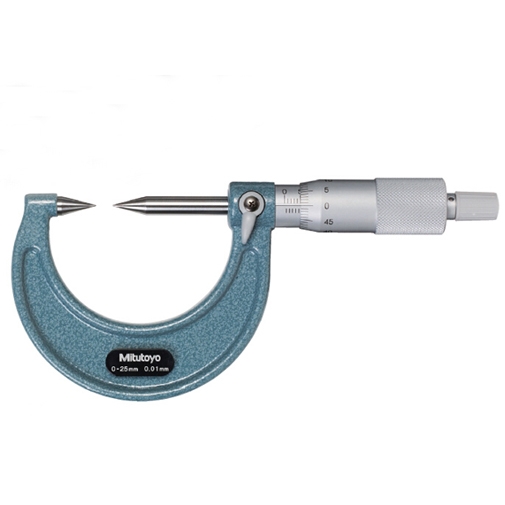 Panme đầu nhọn cơ khí Mitutoyo 112-201 ( 0-25mm )