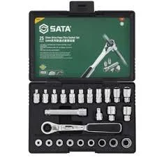 Bộ tuýp cần siết tự động 13mm 25 chi tiết SATA 09131