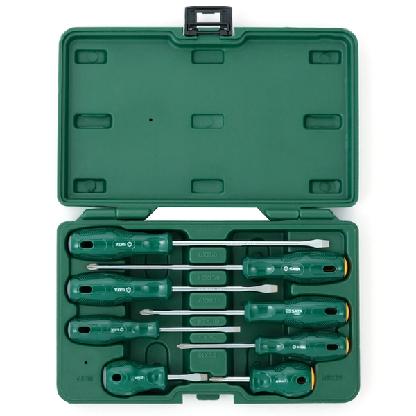 Bộ tuốc nơ vít 8 chi tiết SATA 09306