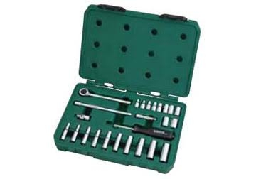 Bộ đầu cờ lê SATA 3/8inch 1 bộ 14 cái 09523