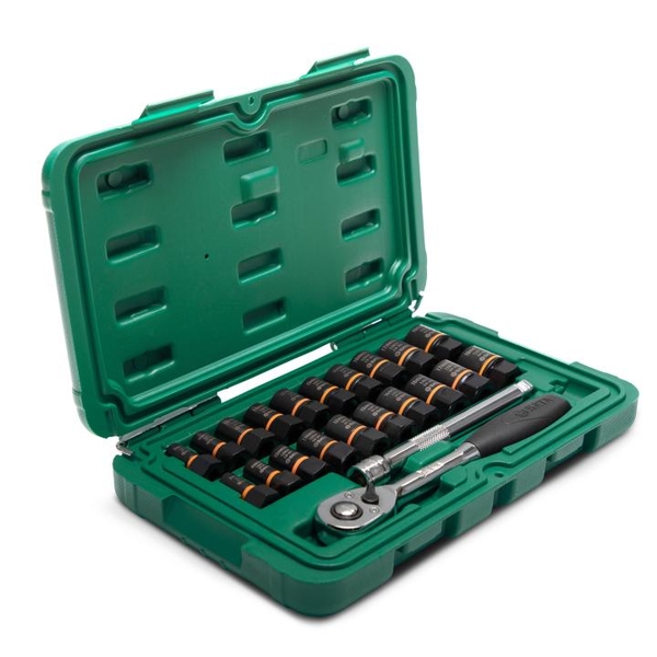 Bộ tuýp cần siết tự động 23 chi tiết SATA 09138