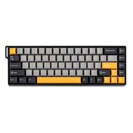 AULA WIN68HE MAX BÀN PHÍM CƠ GAMING CÓ DÂY (Phiên bản Đen + xám + vàng/ Wing Chun magnetic switch - Rapid trigger)