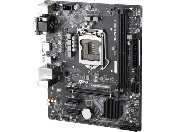 Mainboard MSI H310M PRO-VDH PLUS (Intel H310, Socket 1151, m-ATX, 2 khe RAM DDR4)