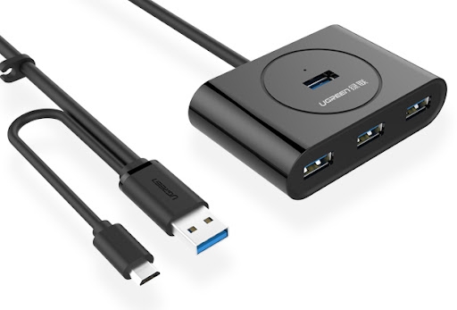 Bộ chia USB Type-C ra 4 cổng USB 3.0 dài 1M Ugreen 40850