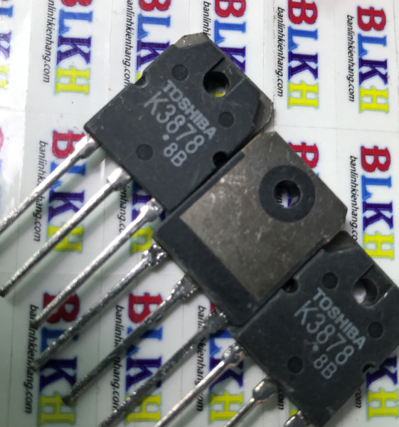 IC Mosfet kênh N 2SK3878 K3878 3878 900V 9A TO-3P TRẮNG