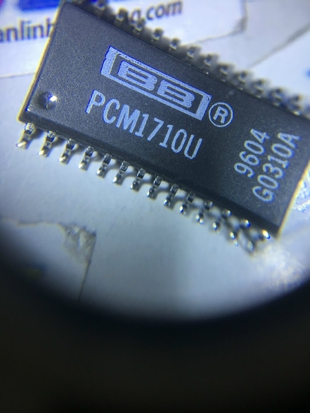 IC DAC PCM1710U PCM1710 SOP-28 chính hãng BB