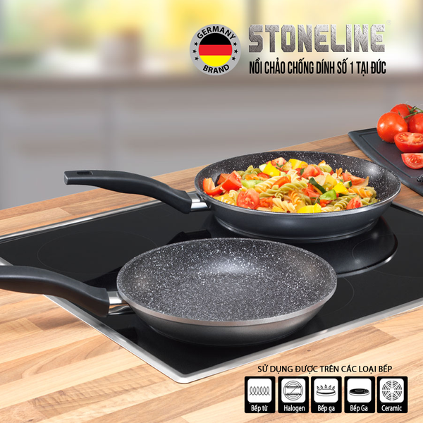 chảo chống dính sử dụng bếp từ Stoneline
