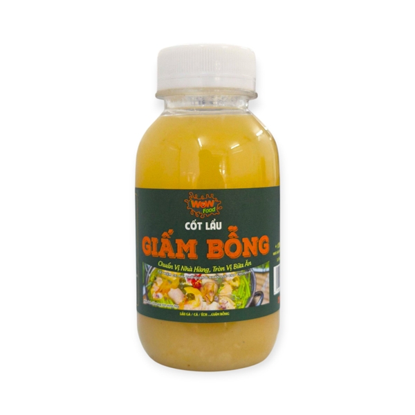 CỐT LẨU GIẤM BỖNG