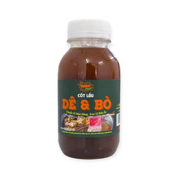 CỐT LẨU DÊ - LẨU BÒ