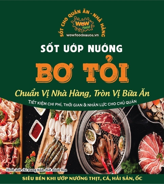 SỐT ƯỚP BƠ TỎI