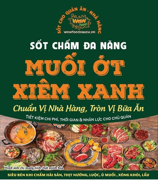 SỐT CHẤM MuỐI Ớt XIÊM XANH