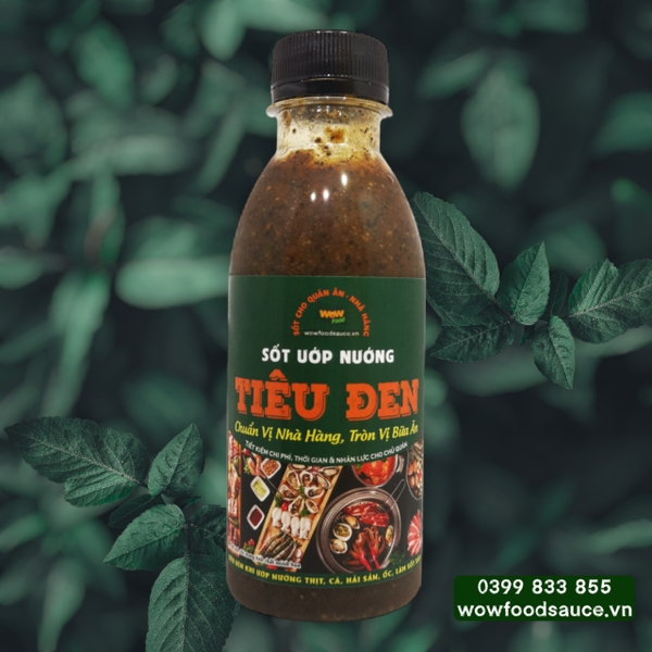 SỐT ƯỚP TIÊU ĐEN