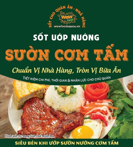 SỐT ƯỚP SƯỜN CƠM TẤM