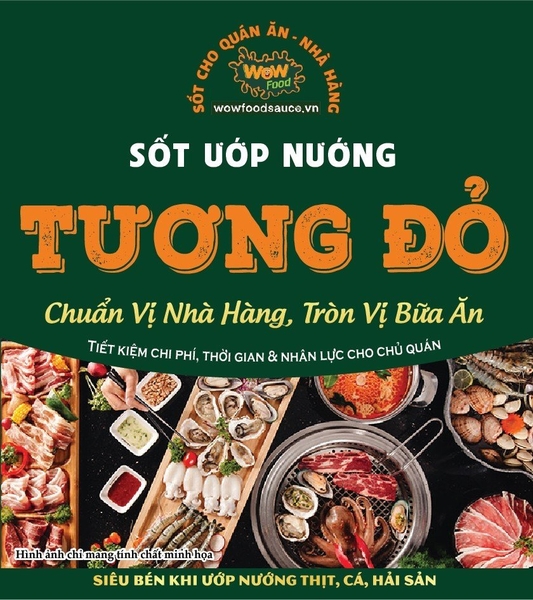 SỐT ƯỚP TƯƠNG ĐỎ