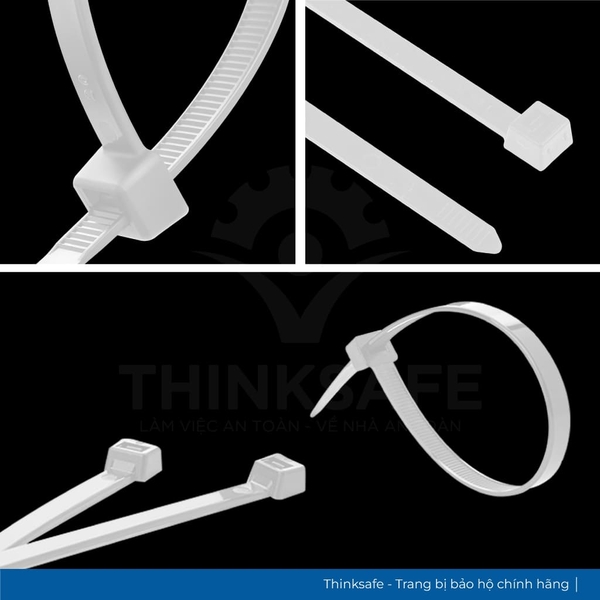 Dây rút nhựa màu trắng | Thinksafe