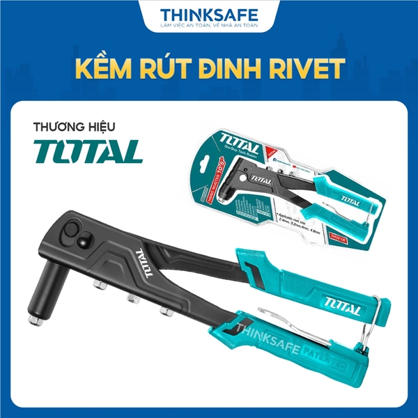 Kềm rút đinh rivet 10.5 inch Total THT32108S, rút đinh tán nhôm với các ...