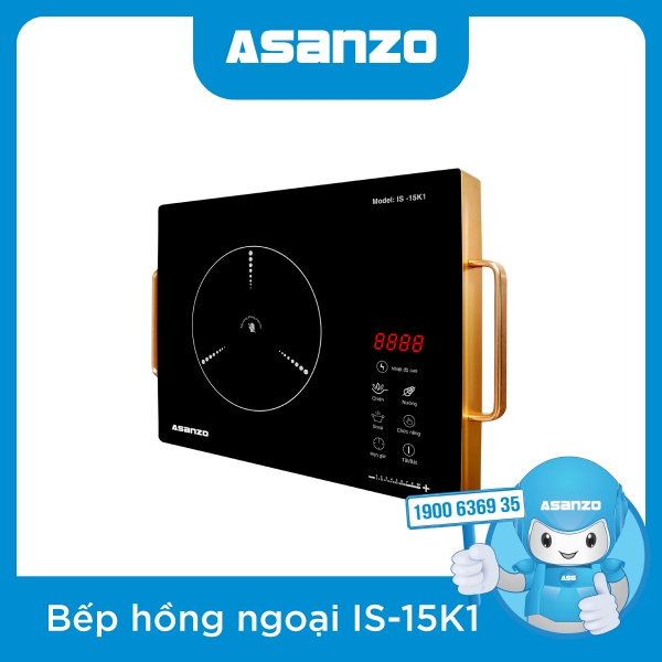 Bếp hồng ngoại Asanzo IS-15K1