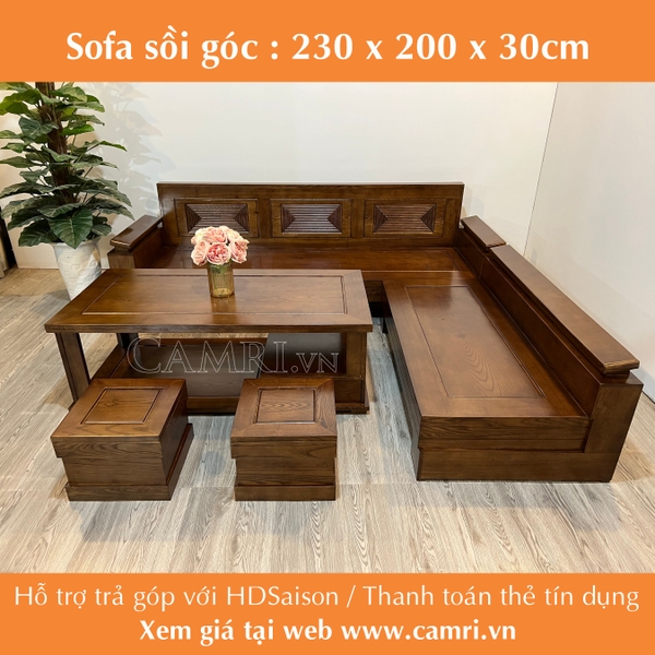 Cùng với đội ngũ thiết kế nội thất chuyên nghiệp, chúng tôi còn cung cấp sofa gỗ sồi trả góp tại địa chỉ của bạn. Với những mẫu sofa kết hợp giữa sự đẹp mắt và độ bền cao, khách hàng sẽ có cảm giác thoải mái khi thưởng thức những giây phút nghỉ ngơi. Hãy xem hình ảnh để chọn cho mình chiếc sofa ấn tượng nhất.