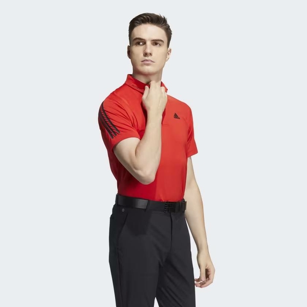 Áo Polo Adidas Nam Chính Hãng - AEROREADY 3-STRIPES POLO SHIRT - Đỏ ...