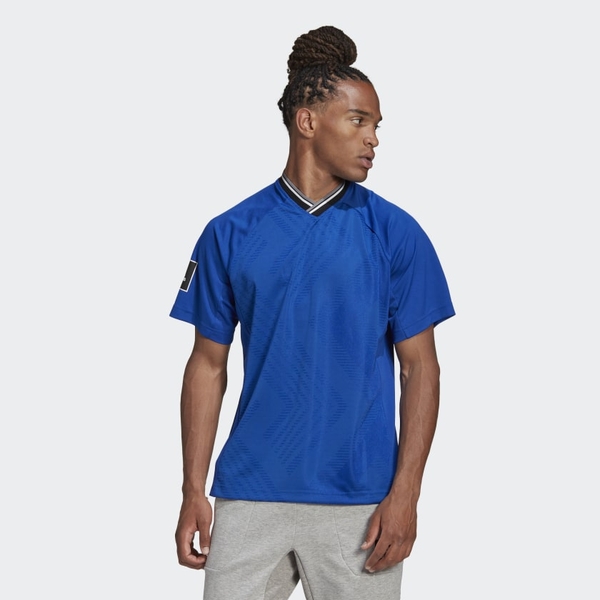 ao-phong-adidas-chinh-hang-jersey-jacquard-xanh-japansport-fs4317