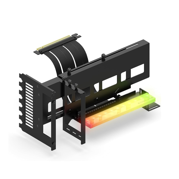 BỘ DỰNG DỌC VGA KÈM RISER EZDIY ARGB VERTICAL GPU MOUNT WITH PCIE4.0 ...