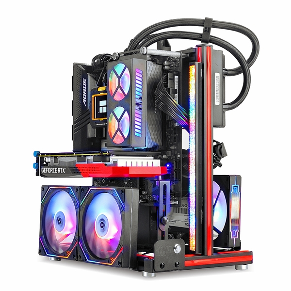 BLOCK CASE METALFISH SILVER (MÀU BẠC/ ATX/M-ATX/ITX/ HỢP KIM NHÔM)