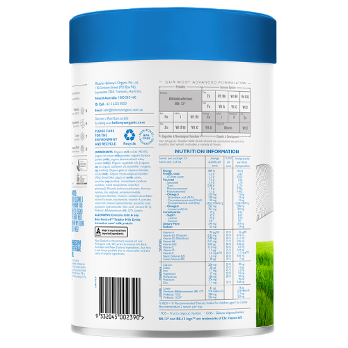 Sữa Hữu Cơ Bellamy's Organic Beta Genica-8™ số 3 (Đạm A2) cho bé