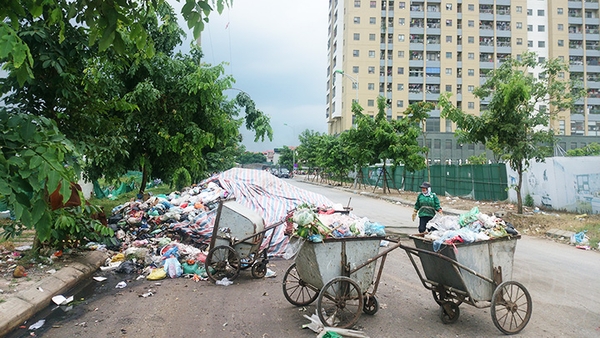 Ô nhiễm rác thải ngày càng trầm trọng